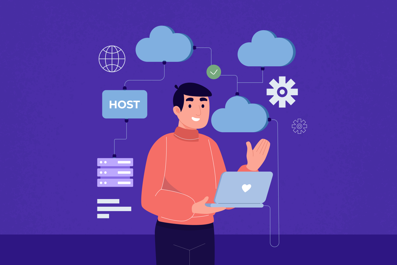 Integrating domains email and hosting into one platform
