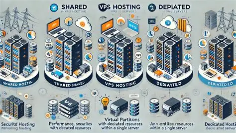 Shared hosting vs VPS vs dedicated hosting