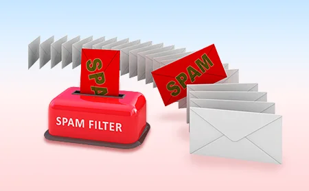 Spam filtering and email security features